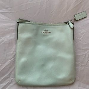 Mint, Coach, crossbody bag